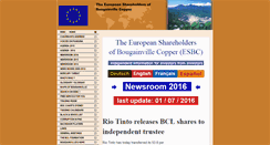 Desktop Screenshot of bougainville-copper.eu